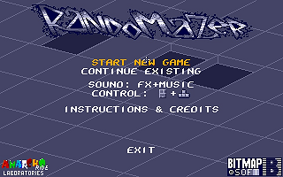 RandoMaZer atari screenshot